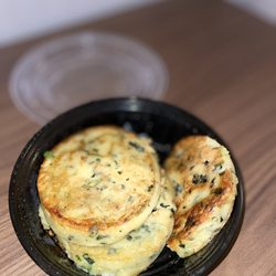 Bite of Asia - Spinach Pancakes