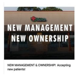 Total Health Clinic - Sign showing under new management