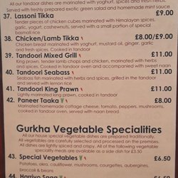 Ghurka Spice - Takeaway menu (2)
