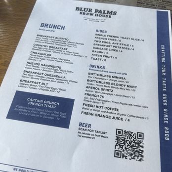 Blue Palms Brewhouse - Brunch menu 2024 - Burgers Near Me - Northridge, California Blue Palms Brewhouse - Brunch menu 2024 - Burgers Near Me - Northridge, California