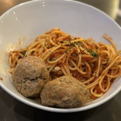 Sauce on the Creek - Spaghetti with meatballs
