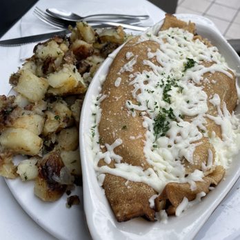 More Than Waffles - Ika's Crepes with potatoes - Breakfast & Brunch Near Me - Encino, California