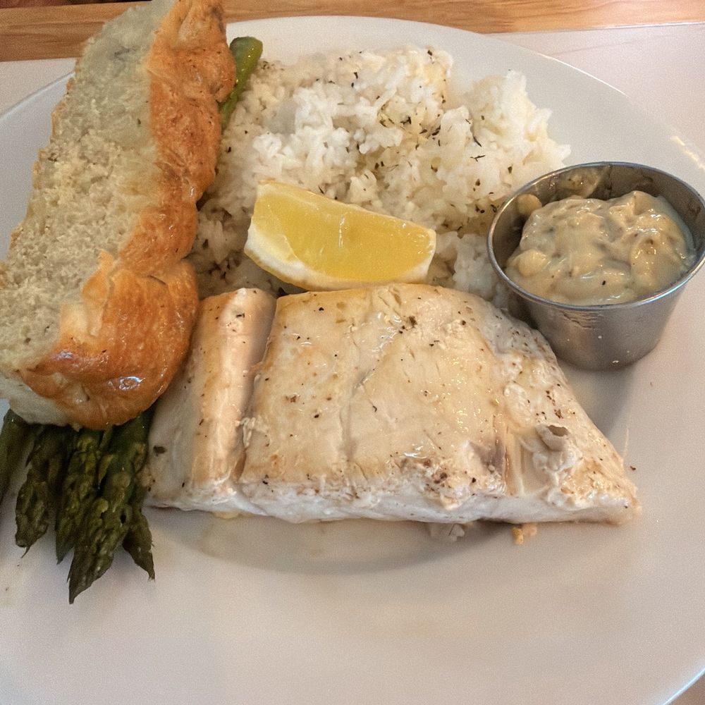 Bushfire Kitchen - Ocean sea bass - American Near Me - Cypress, California