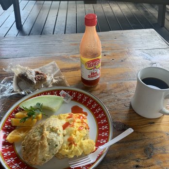 Foster's Market - Egg and cheese herbed biscuit with a pecan bar chaser. Heavenly. - Breakfast & Brunch Near Me - Durham, North Carolina Foster's Market - Egg and cheese herbed biscuit with a pecan bar chaser. Heavenly. - Breakfast & Brunch Near Me - Durham, North Carolina