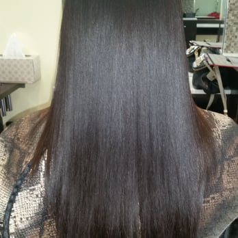 Simple Hair - Japanese hair straightening after photo - Hair Salons Near Me - Milpitas, California