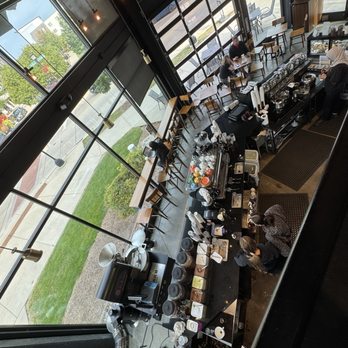 Qahwah House - From the seating area above - Coffee & Tea Near Me - Oak Creek, Wisconsin Qahwah House - From the seating area above - Coffee & Tea Near Me - Oak Creek, Wisconsin