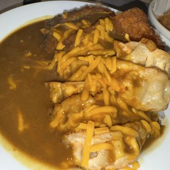 Curry House CoCo Ichibanya - Pork cutlet and gyoza with cheese - Japanese Curry Near Me - Honolulu, Hawaii