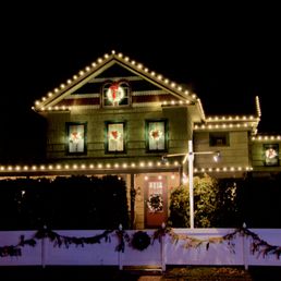 Westbrook Inn Bed & Breakfast holiday lights Westbrook Inn Bed & Breakfast holiday lights