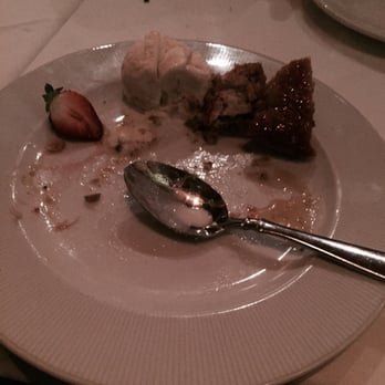 Kellari Taverna - Baklava served with vanilla ice cream. A bit too much syrup, but hey, good stuff - Greek Near Me - New York, New York