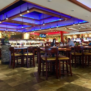 Sizzler - View from booths to salad bar....no seating at the salad bar - Seafood Near Me - Perris, California Sizzler - View from booths to salad bar....no seating at the salad bar - Seafood Near Me - Perris, California