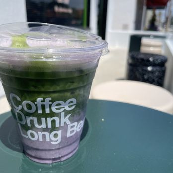 CoffeeDrunk - Blueberry Brown Sugar Latte - Coffee & Tea Near Me - Long Beach, California