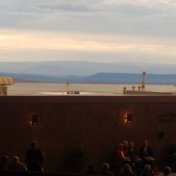 The Santa Fe Opera - The view out across the roof of the adjacent building onto the mountains. - Performing Arts Near Me - Santa Fe, New Mexico The Santa Fe Opera - The view out across the roof of the adjacent building onto the mountains. - Performing Arts Near Me - Santa Fe, New Mexico