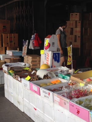 Yau Ma Tei Wholesale Fruit Market by null