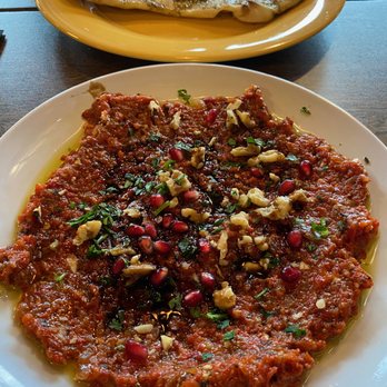 Supergeil - Lutenitza with zaatar pide - Mediterranean Near Me - Detroit, Michigan