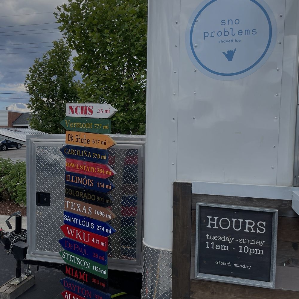 Sno Problems - Shaved Ice Near Me - Naperville, Illinois