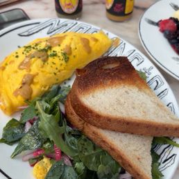Lobster omelette