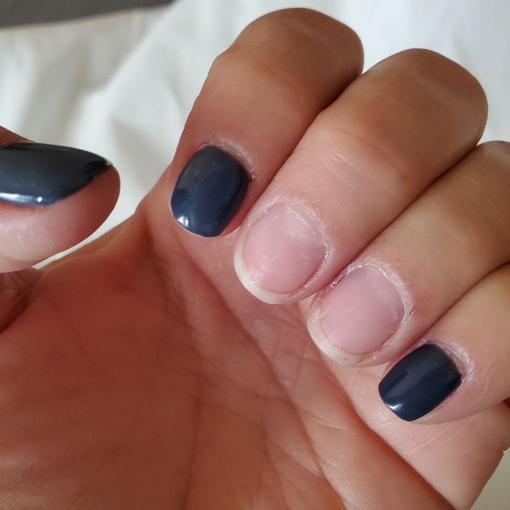 Colours - Day 6 nails that were touched up - Nail Salons Near Me - Worcester, Massachusetts Colours - Day 6 nails that were touched up - Nail Salons Near Me - Worcester, Massachusetts
