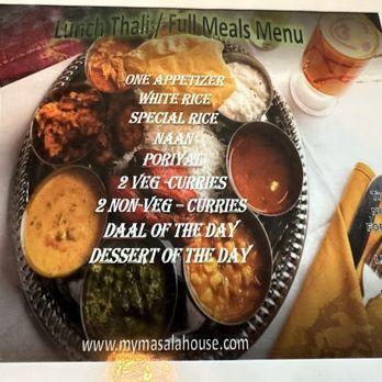 Masala House Indian Bistro - Lunch menu - Indian Near Me - Bridgeville, Pennsylvania Masala House Indian Bistro - Lunch menu - Indian Near Me - Bridgeville, Pennsylvania