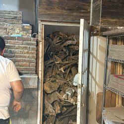 Ray's Pizza - Wood Storage Closet