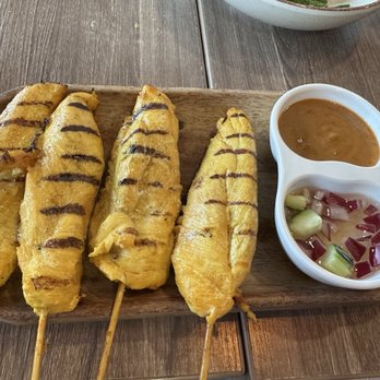 Siam Station - Chicken Satay - Thai Near Me - Irvine, California