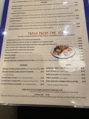 Menu photo 5 Oasis Diner Restaurant Brooklyn, NY