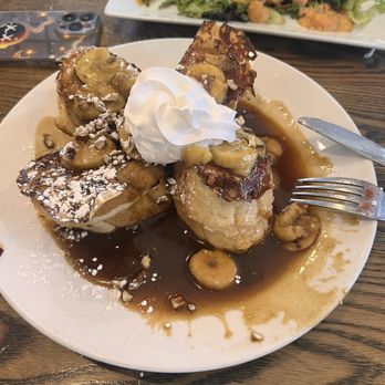 Brick & Spoon - Orange Beach - Banana Foster Stuffed French Toast - Breakfast & Brunch Near Me - Orange Beach, Alabama