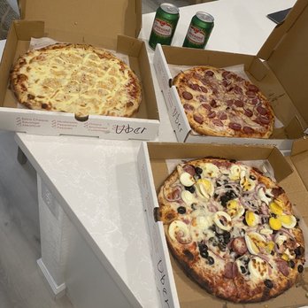 Pizzarella - Portuguese pizza - Frango com catupiry - Calabresa Pizza - Pizza Near Me - Hollywood, Florida