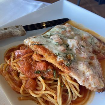 La Lanterna Ristorante - Classic Pollo Parmigiano - Italian Near Me - San Mateo, California