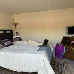 West Central Fire District - Bedroom before live burn