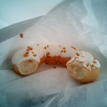 Mochichis - The sweet creations of the salted caramel with the white frosting and caramel crunches. - Donuts Near Me - Encinitas, California
