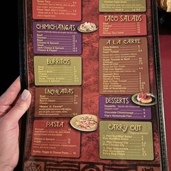 El Matador Restaurant - Menu