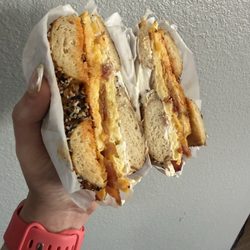 Moore Bread - Huge breakfast sandwiches