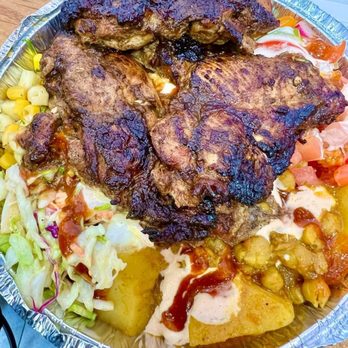 Scotty Bons Caribbean Grill - Toronto - Jerk chicken bowl - Caribbean Near Me - Toronto, Ontario