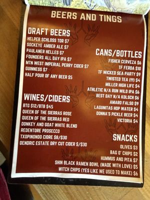 Menu photo 3 Water Witch Salt Lake City, UT Menu photo 3 Water Witch Salt Lake City, UT