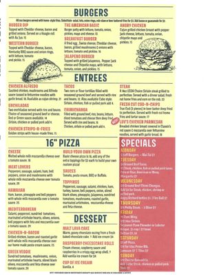 Menu photo 1 Classics Sports Bar Renton, WA