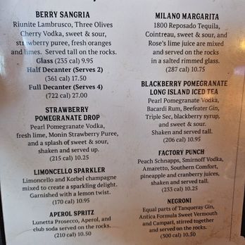 The Old Spaghetti Factory - More Cocktails - Italian Near Me - Rancho Cucamonga, California The Old Spaghetti Factory - More Cocktails - Italian Near Me - Rancho Cucamonga, California