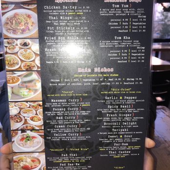 Thai Corner Cafe - There one page Menu with wine and liquor option on the back. - Thai Near Me - Reno, Nevada Thai Corner Cafe - There one page Menu with wine and liquor option on the back. - Thai Near Me - Reno, Nevada