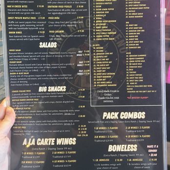 Wing King - Menu - Burgers Near Me - Reno, Nevada