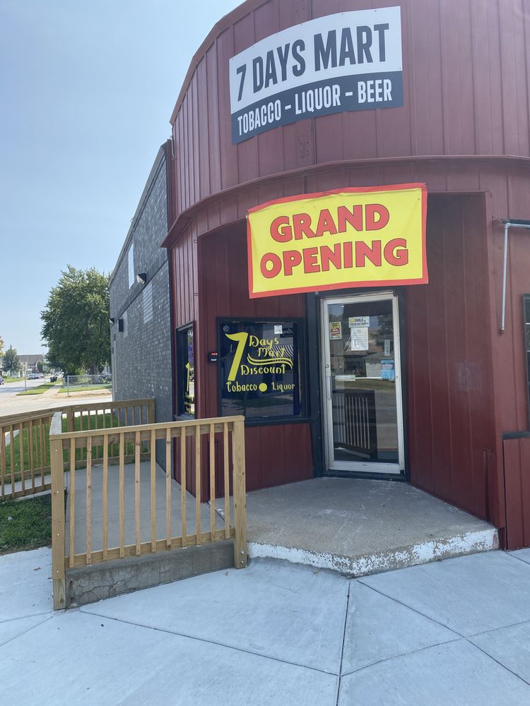 7 DAYS MART Updated June 2024 501 S 21st St, Council Bluffs, Iowa