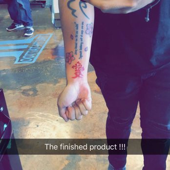 One Truth Tattoo - Just got the kanji and cherry blossoms - Piercing Near Me - Northridge, California One Truth Tattoo - Just got the kanji and cherry blossoms - Piercing Near Me - Northridge, California