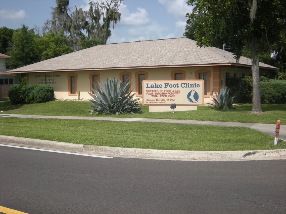 LAKE FOOT CLINIC Updated September 2024 629 S Grove St, Eustis