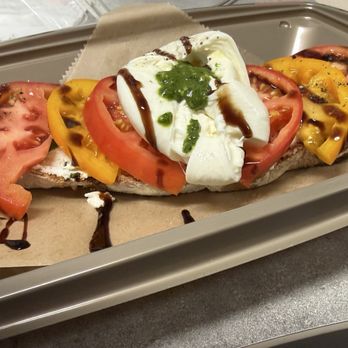 Toastique - Tomato Burrata Toast - Cafes Near Me - Arlington, Virginia Toastique - Tomato Burrata Toast - Cafes Near Me - Arlington, Virginia