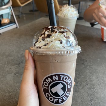 Tom N Toms Coffee - Mocha tomnccino - Coffee & Tea Near Me - Houston, Texas Tom N Toms Coffee - Mocha tomnccino - Coffee & Tea Near Me - Houston, Texas