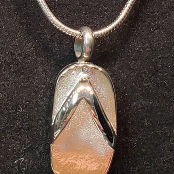 Affinity Direct Cremation - Sandal Stainless Steel Pendant - Cremation Services Near Me - Brandon, Florida