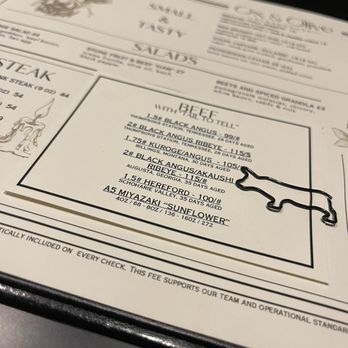 Ox & Olive - Deceptive steak prices - Steakhouses Near Me - Washington, DC, District of Columbia
