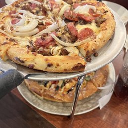 Supreme pizza and margarita pizza Supreme pizza and margarita pizza