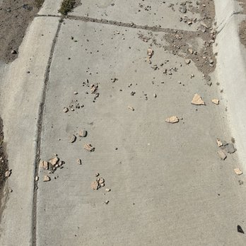 PNM - PNM and Wilson Company after math of pole installations pushing debris into walk paths - Utilities Near Me - Albuquerque, New Mexico PNM - PNM and Wilson Company after math of pole installations pushing debris into walk paths - Utilities Near Me - Albuquerque, New Mexico
