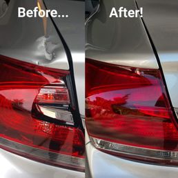 Honda Civic 2015, rear lights damage.