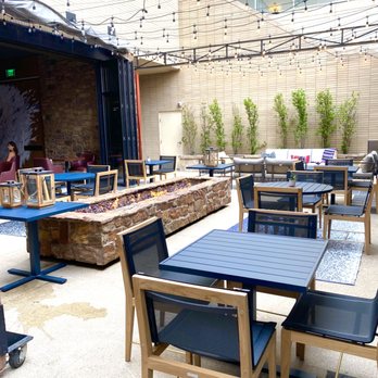 Toro - Patio with the fireplace - Latin American Near Me - Denver, Colorado Toro - Patio with the fireplace - Latin American Near Me - Denver, Colorado