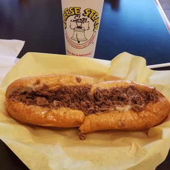 Cheese Steak Shop - Medium Clasic Philly and Medium Drink - American Near Me - Sunnyvale, California